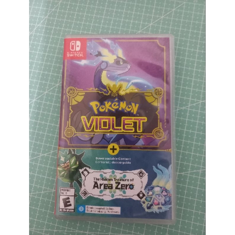 Pokemon violet + The hidden treasure of area zero DLC switch