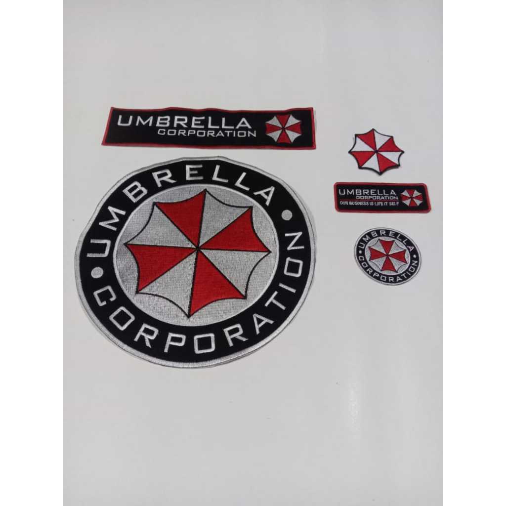 Patch - Emblem Bordir Besar Resident Evil Umbrella Corporation - Umbrella Corporation