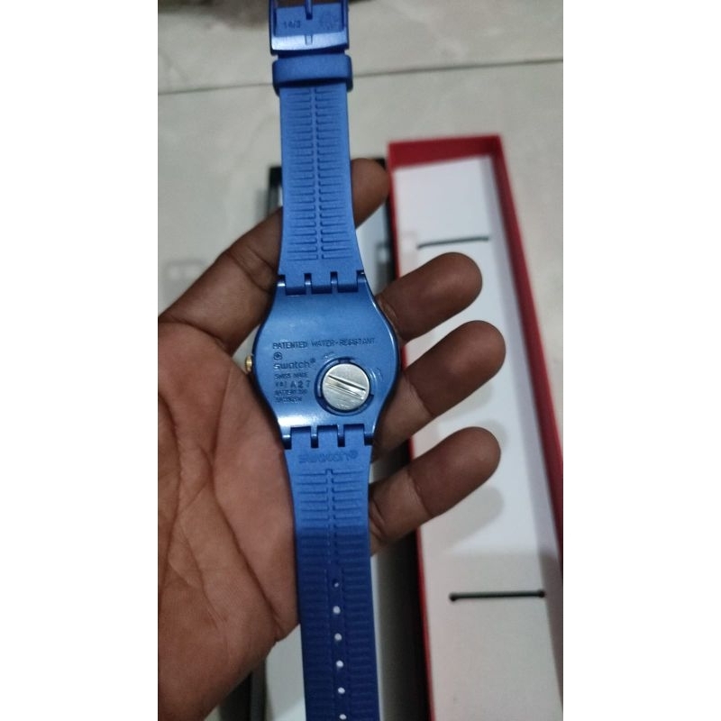 swatch new gent cyderalblue SUON143 Unisex