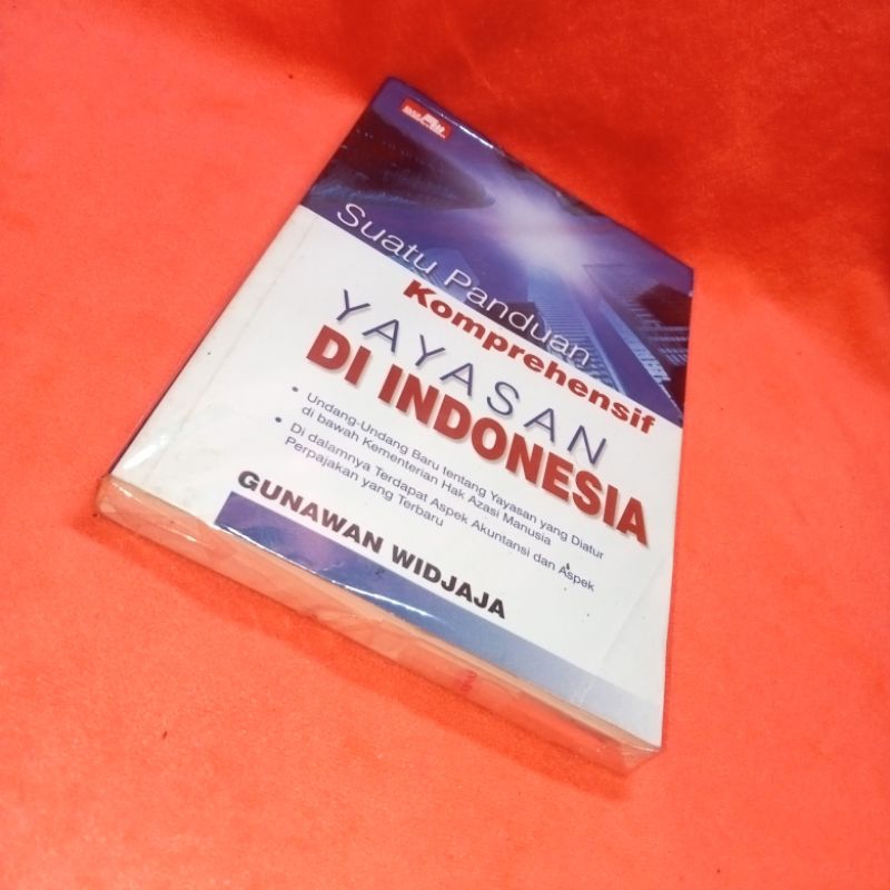 Buku Suatu panduan komprehensif yayasan di Indonesia