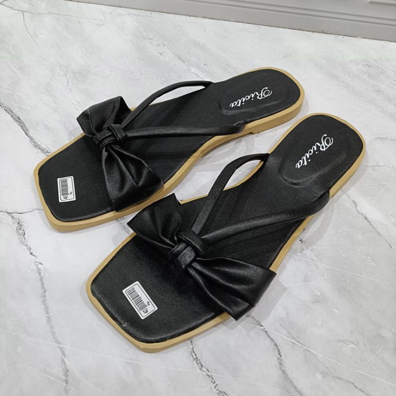 SANDAL TEPLEK WANITA ALAS KARET HH97