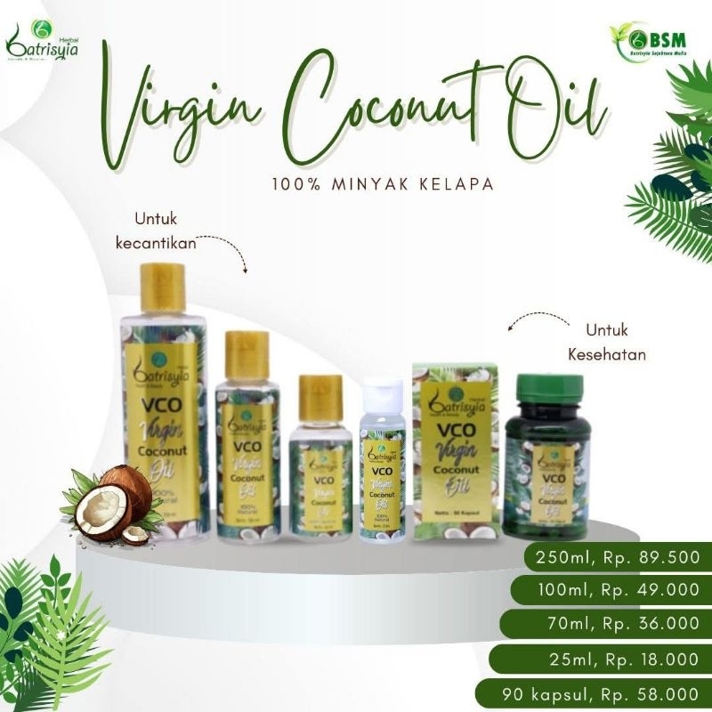 

Batrisyia Virgin Coconut Oil