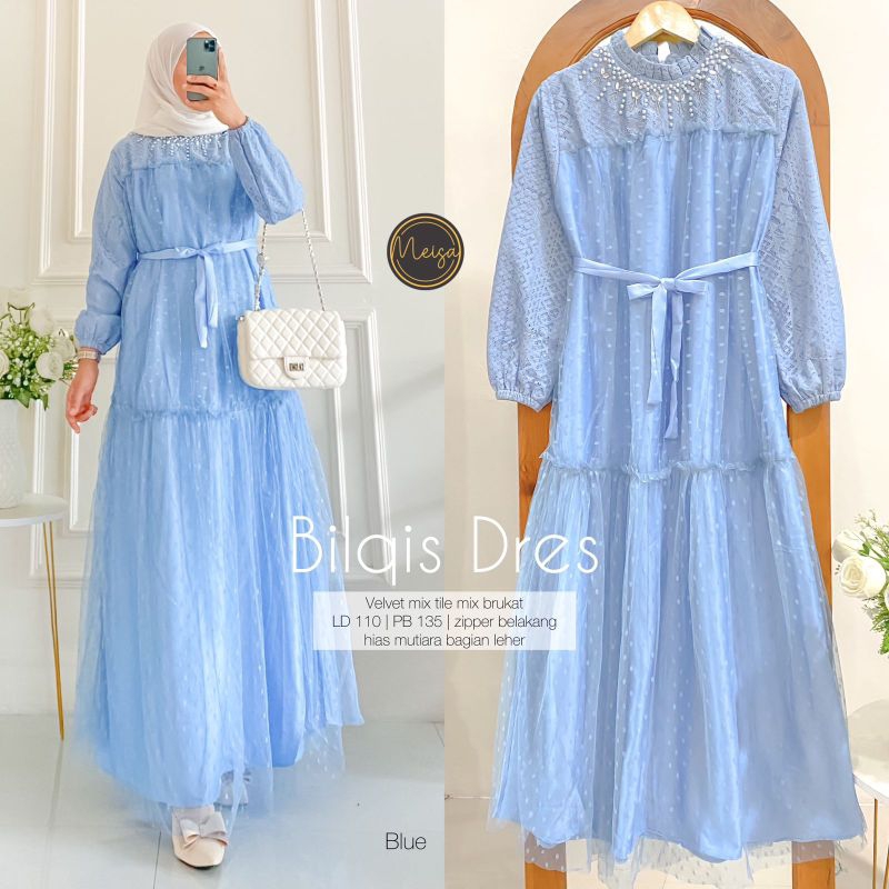 Gamis Bilqis dress wanita terbaru 2025