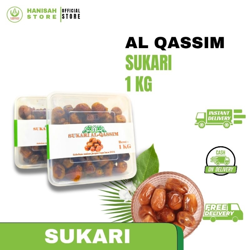 

Kurma Sukari Al Qassim Grade A || hanisahstore