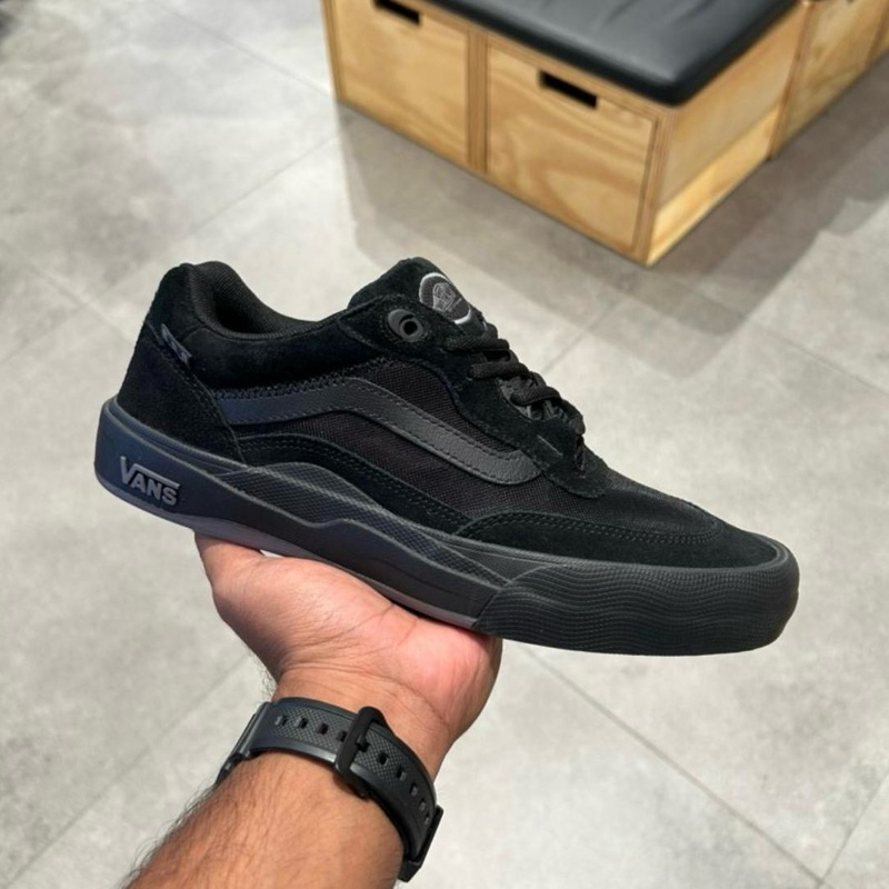 VANS WAYVEE SKATE BLACK BLACK