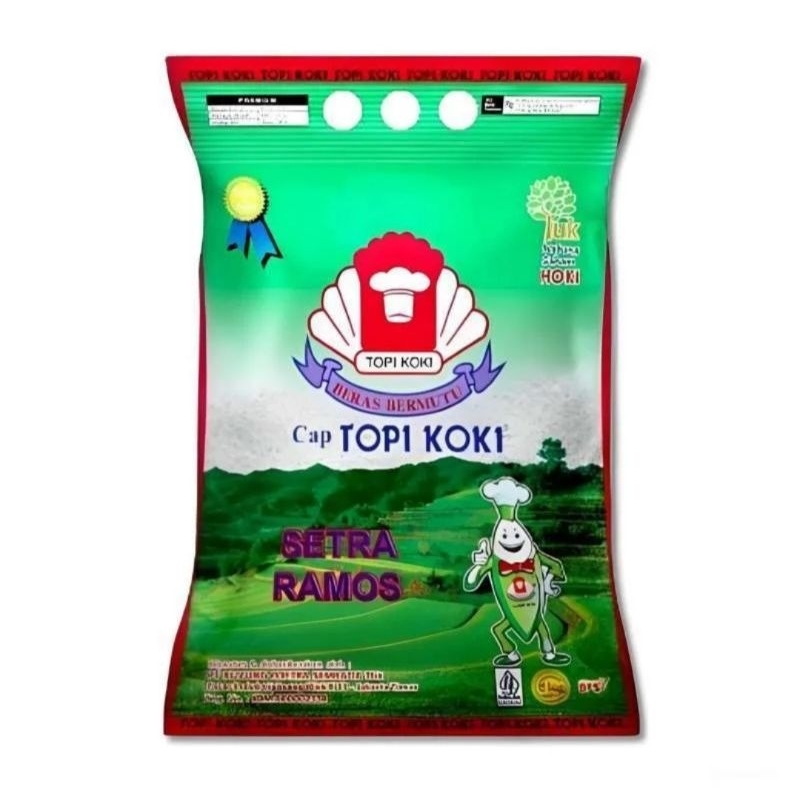 

Beras Cap Topi Koki 5 kg