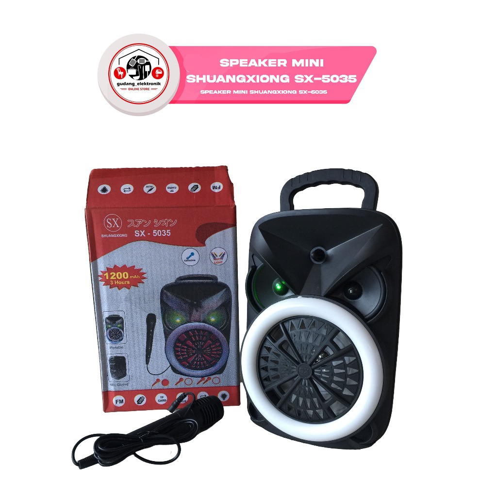 Speaker Mini Shuangxiong SX-5035