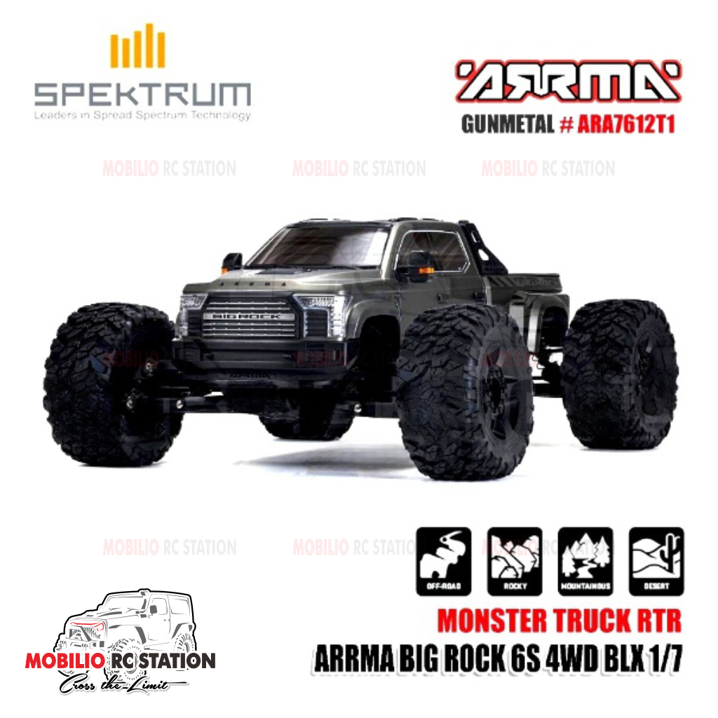 Arrma Big Rock 6S 4WD BLX 1/7 Monster Truck RTR