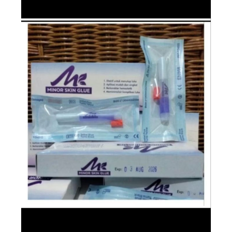 minor skin glue 1 ml lem sunat/ lem kitan/ perfect seal/SSG / ebond lem sunat sunathrone