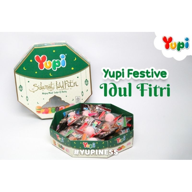 

Yupi spesial Idul Fitri hampers ramadhan 1 box 200gr