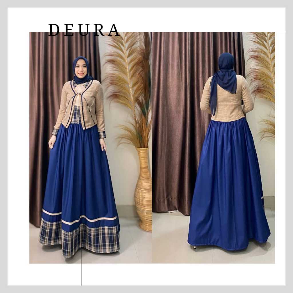 ORIGINAL Gamis Deura SD 456 / Deura / Deura Edisi Lebaran 2025