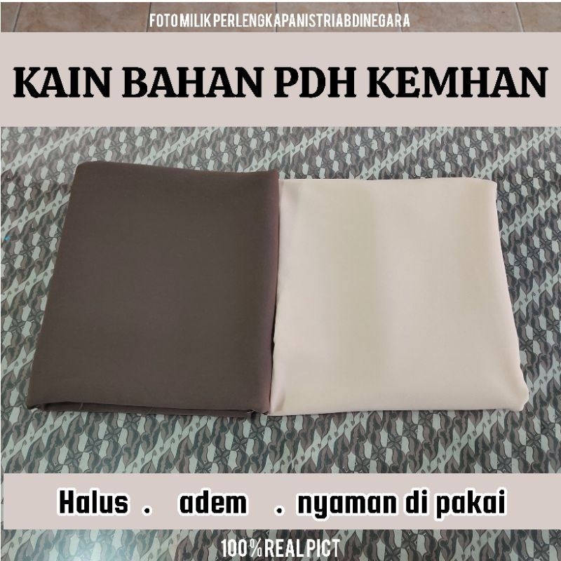 KAIN PDH KEMHAN SESUAI PUSAT ( PREMIUM)