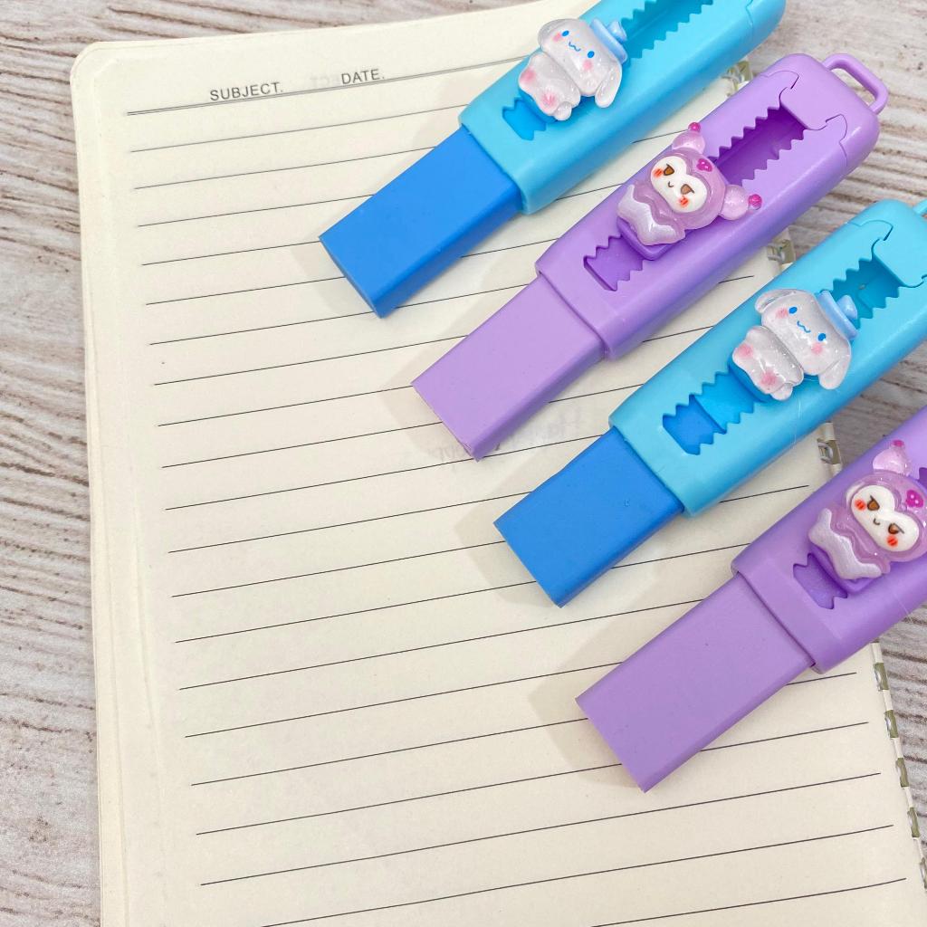 

ER-1795 Penghapusan Bentuk Cutter Motif SANRIO Tersedia 2 Varian Cinamonrol Dan Kuromi Harga Satuan Bisa Cod Perlengkapan Sekolah Unik