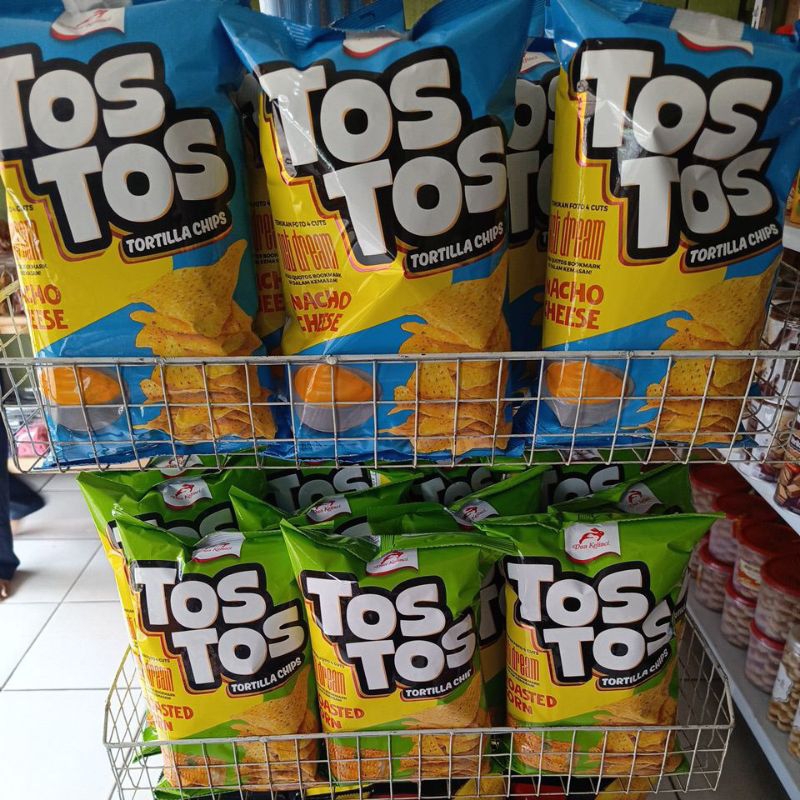 

TOS TOS tortilla chips rasa keju nacho