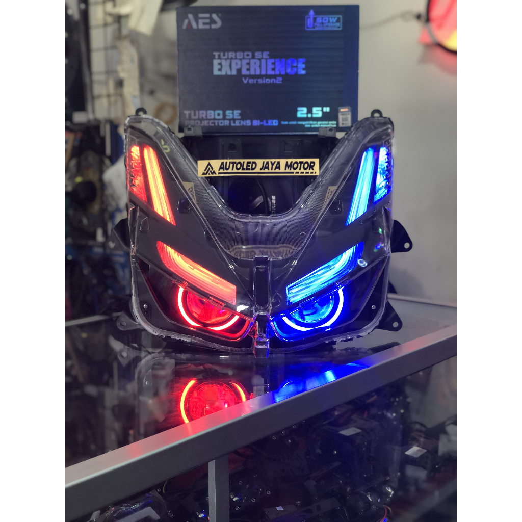 Biled vario 160 abs & 160 cbs Aes turbo exsperien fullset reflektor pnp saklar vixion