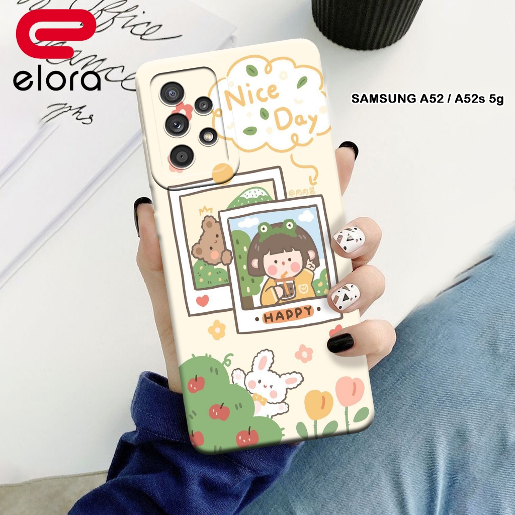 Case Samsung A52 / A52s 5G - Elloraa.id - Casing Samsung A52 5G - Motif Case Cartoon - Pelindung han