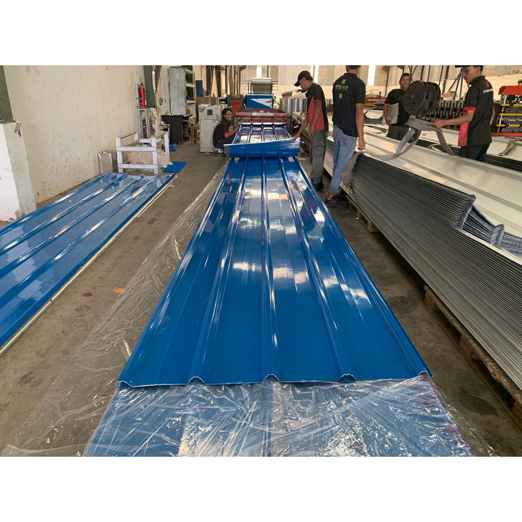 ATAP SPANDEK WARNA BIRU BROMO