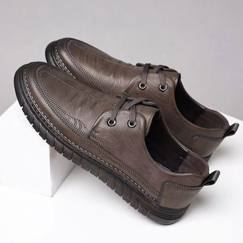 Sepatu pria kasual sepatu santai model terbaru shoes model sepatu kulit original