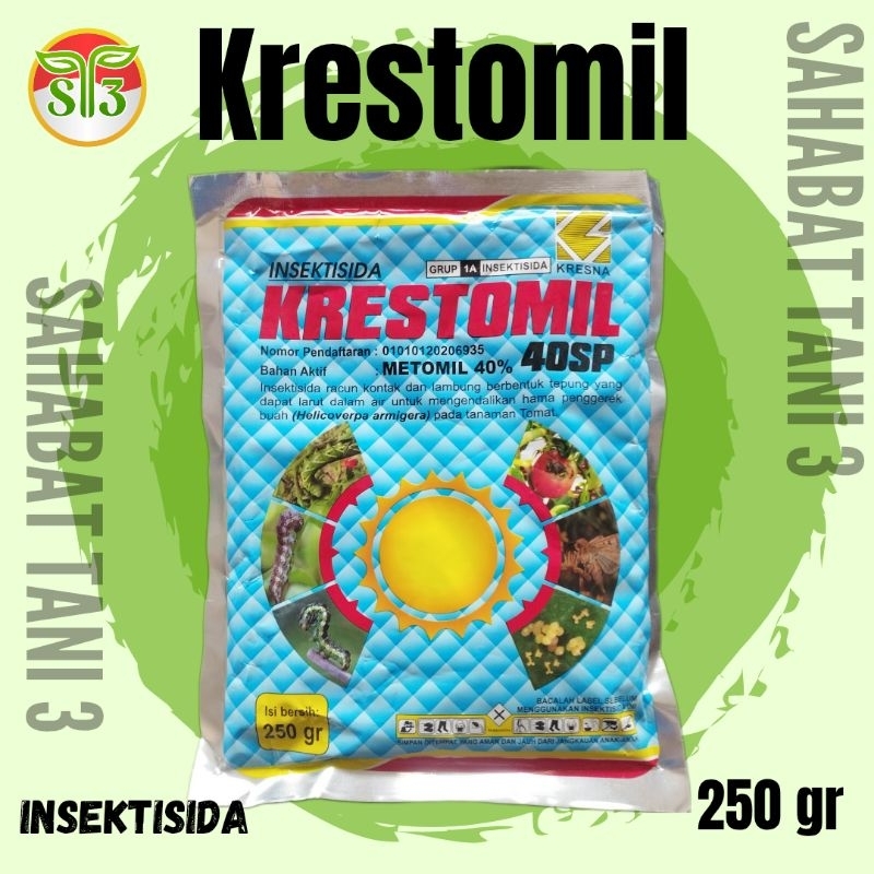 KRESTOMIL 40SP 250 gram | Toko Obat Pertanian | Insektisida metomil