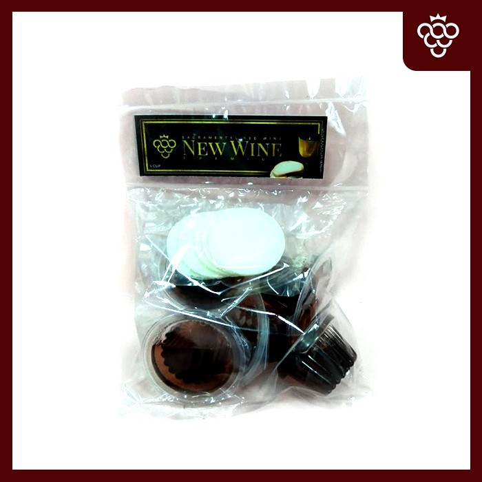 

Minuman Perjamuan Kudus Premium Cup + Hosti Polos Isi 5,10,25