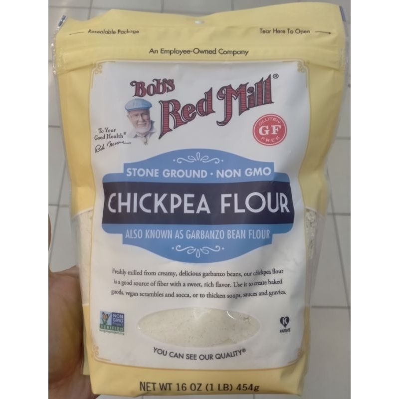 

BOB'S RED MILL CHICKPEA FLOUR 454g /GLUTEN FREE / TEPUNG KACANG CHICKPEA