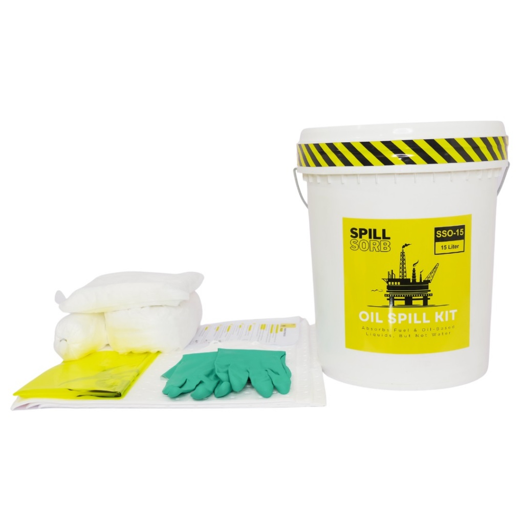 Spill Sorb Kit Penyerap Oli Minyak Bensin 4 Galon - 15 Liter