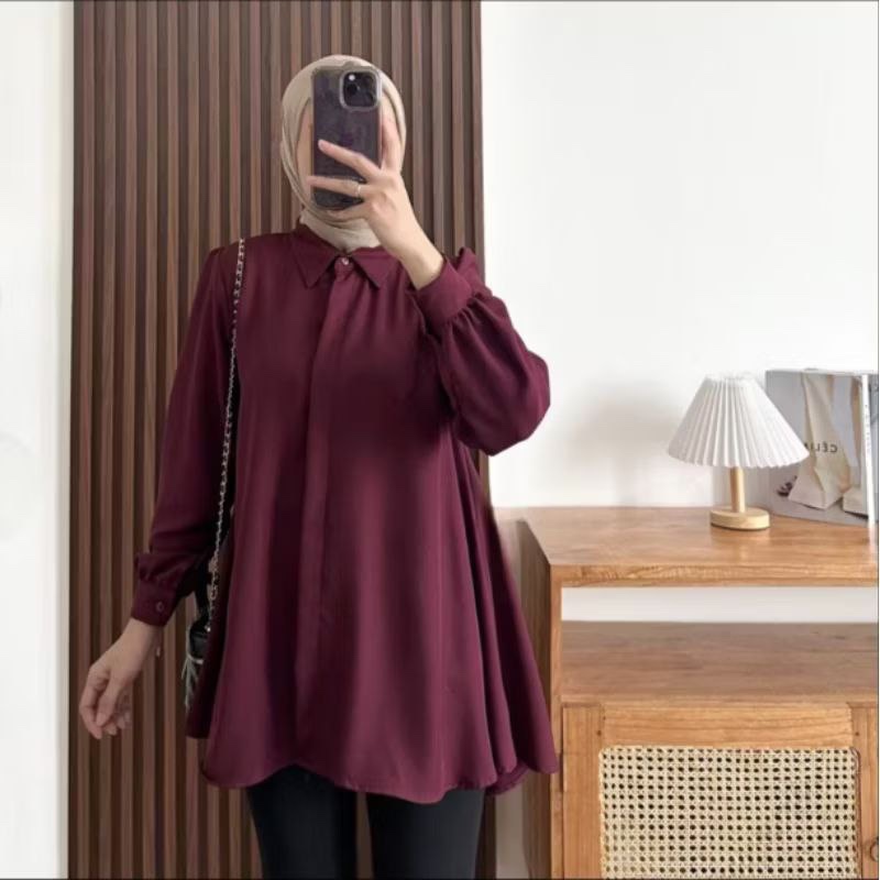 Kinka Shakila Blouse / Atasan Wanita Shakila
