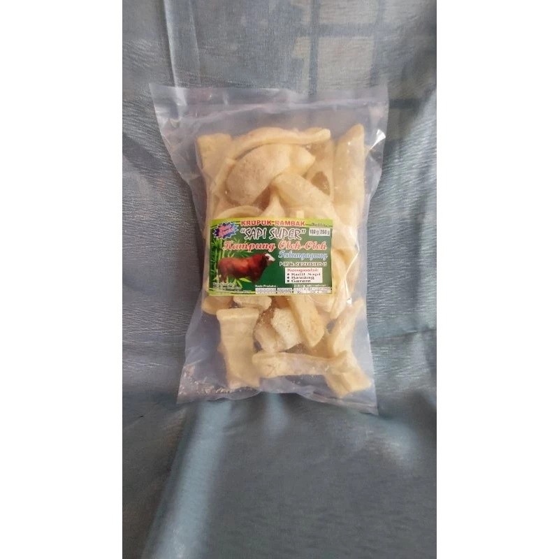 

KERUPUK RAMBAK SAPI KHAS TULUNGAGUNG 100 GRAM
