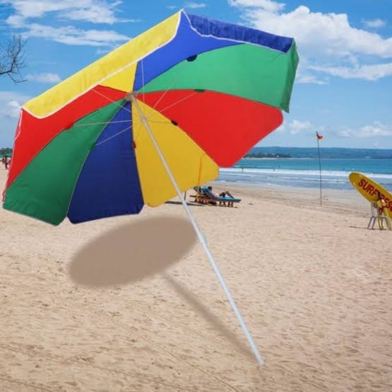 PAYUNG JUALAN CAFE atau PKL/PAYUNG TEDUH PANTAI UK 2 m