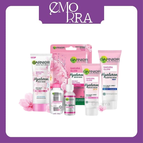 Paket Garnier Sakura Glow SPF 30 || PAKET KECIL(Lengkap)