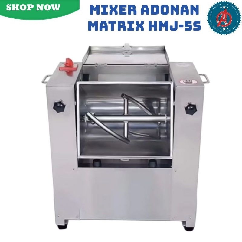 Matrix HMJ - 5S / Mixer Adonan Matrix HMJ - 5S - Horizontal Dough Mixer Matrix 5 Kg