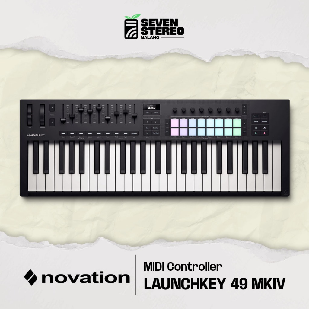 Novation Launchkey 49 keys Midi Keyboard Controller Launchkey49 with Pad Feature