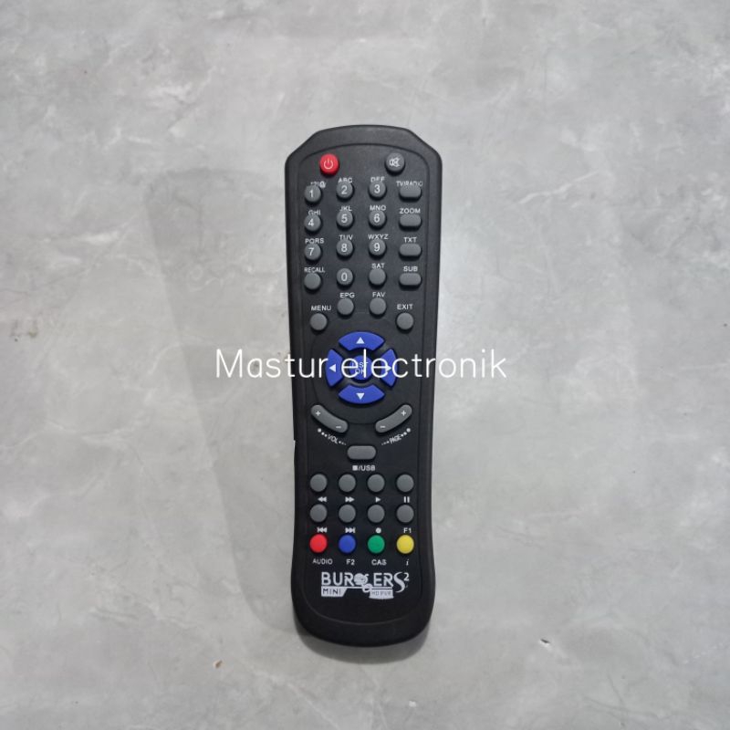 REMOTE REMOT RECEIVER MATRIX BURGER S2 PARABOLA ORIGINAL ASLI