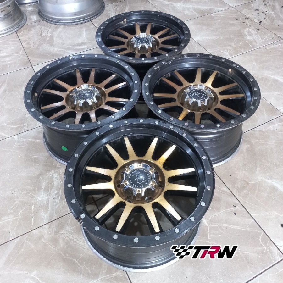 velg mobil bekas rino r17 buat pajero fortuner hilux triton everes