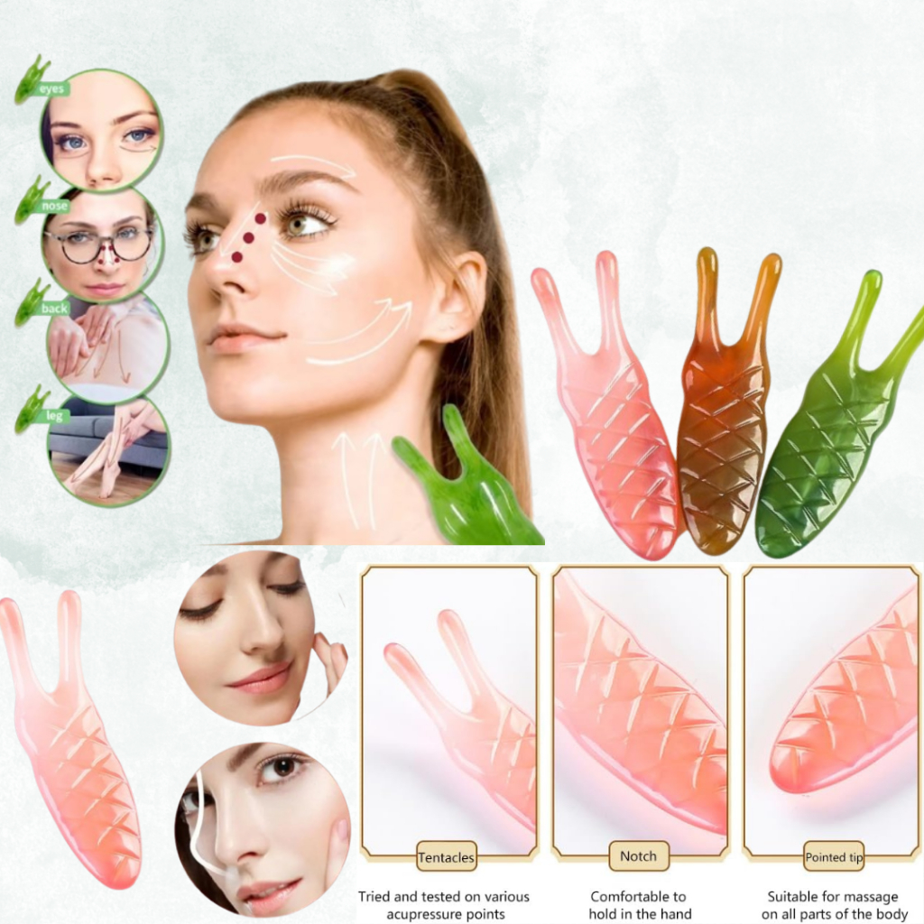 SNAIL GUASHA MASSAGE ALAT TERAPI PIJAT GUASHA NEW