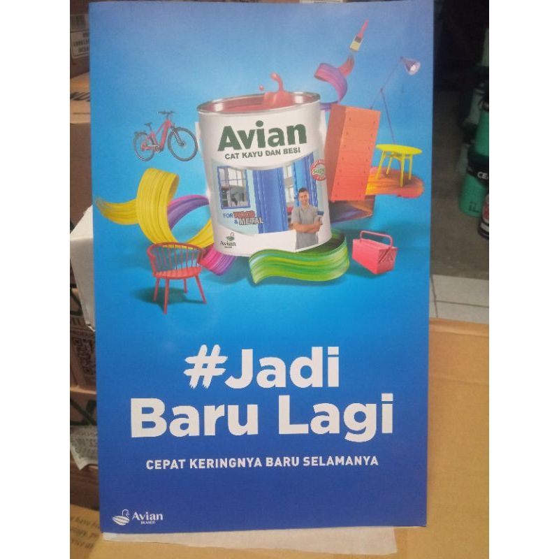 Katalog warna cat kayu besi Avian