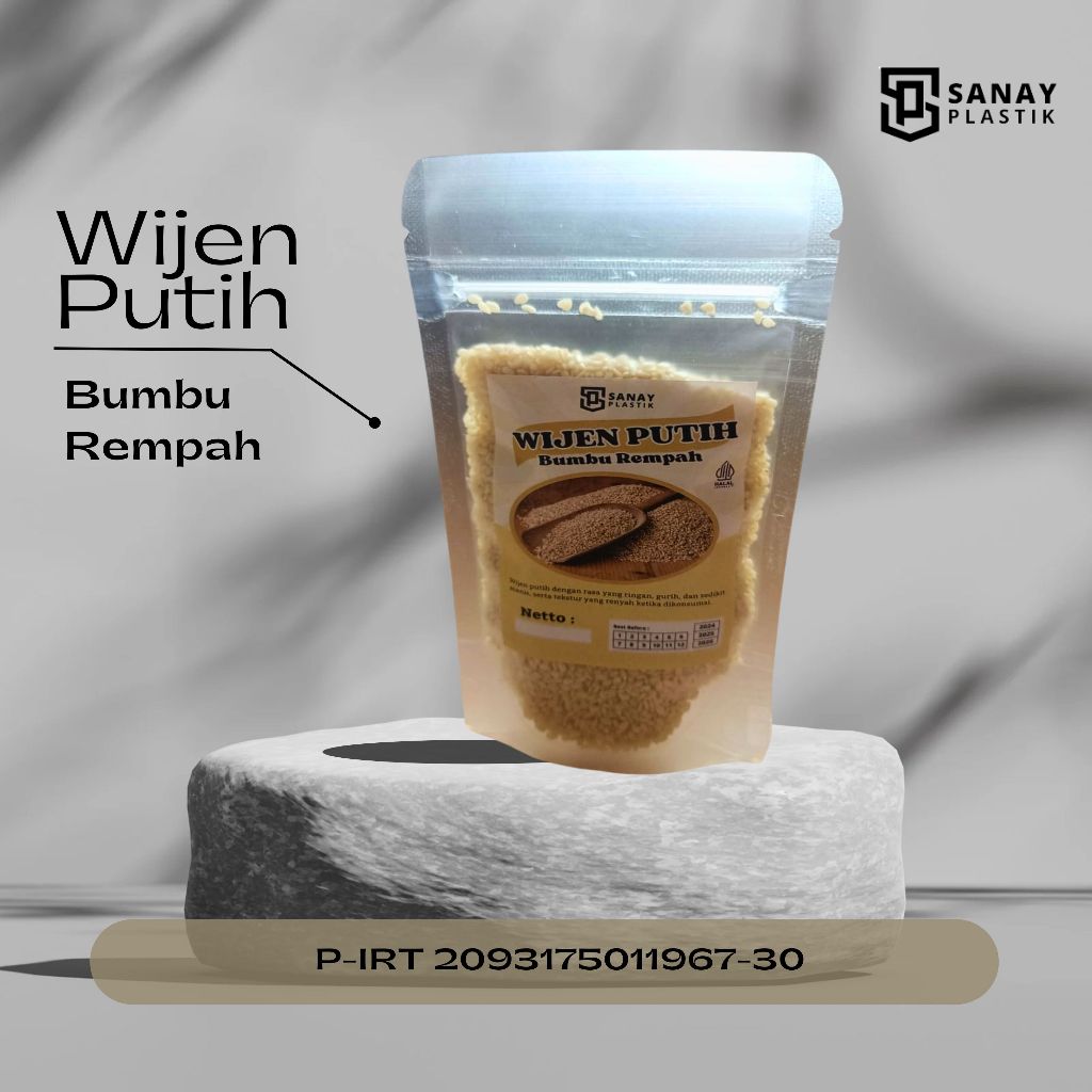 

WIJEN PUTIH MURNI TANPA CAMPURAN 50 GRAM DAN 100 GRAM