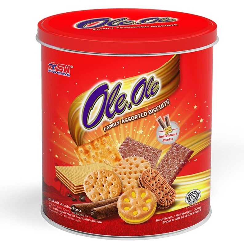 

OLE-OLE Biscuits Assorted Kemasan Tins 250 gr