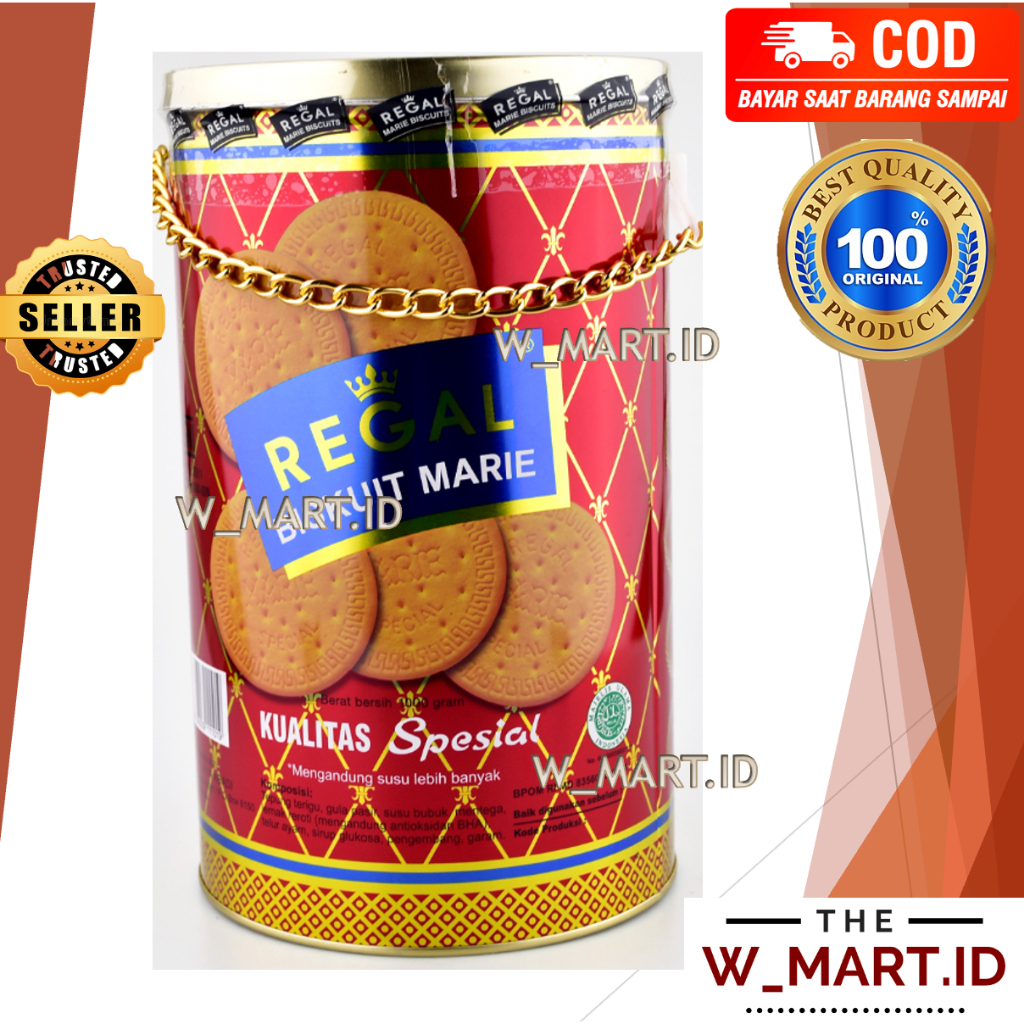 

REGAL MARIE SPECIAL KALENG BISKUIT MARIE LEBARAN 1 KG