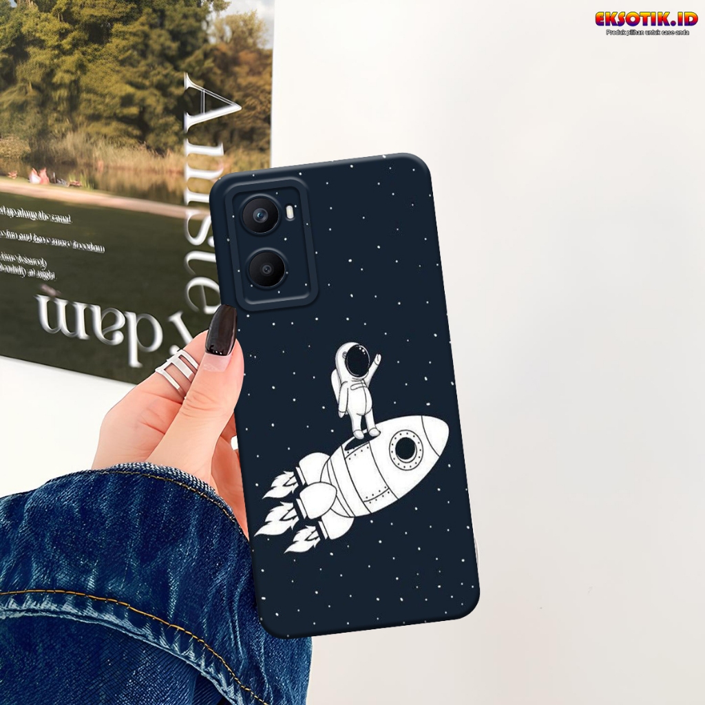 Case Oppo A76 - Casing Oppo A76 - Fashion Case - Silikon Oppo A76 - Motif Keren Dan Lucu - Softcase 