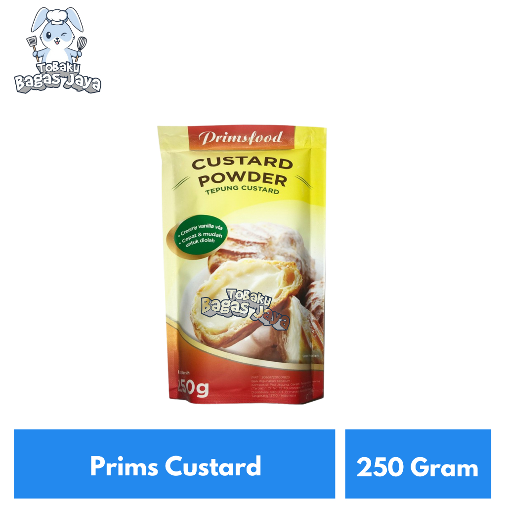 

Prims Custard Kemasan 250 Gram