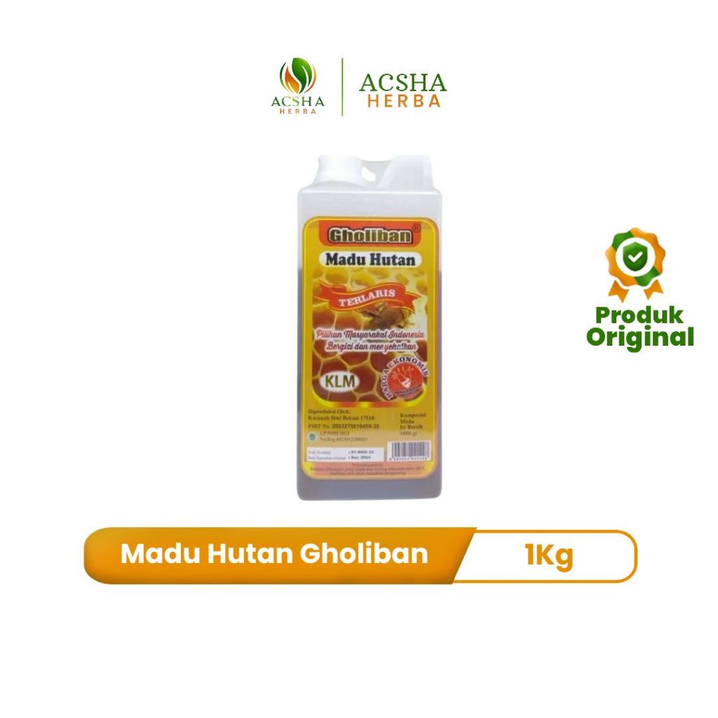 

Madu Gholiban - Madu Hutan Kalimatan KLM 1kg Original 100%