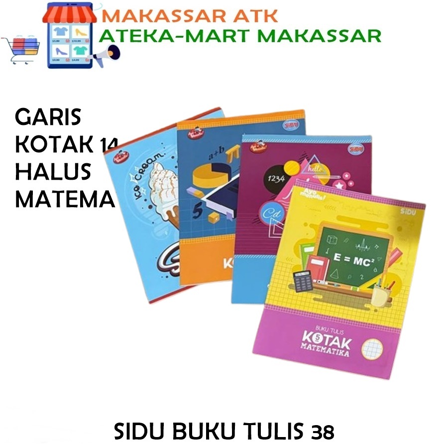 

[1PCS] SINAR DUNIA SIDU BUKU TULIS 38