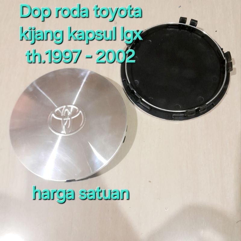 dop roda tutup velg as roda kijang kapsul lgx th.1997-2002 diameter 16 cm ori