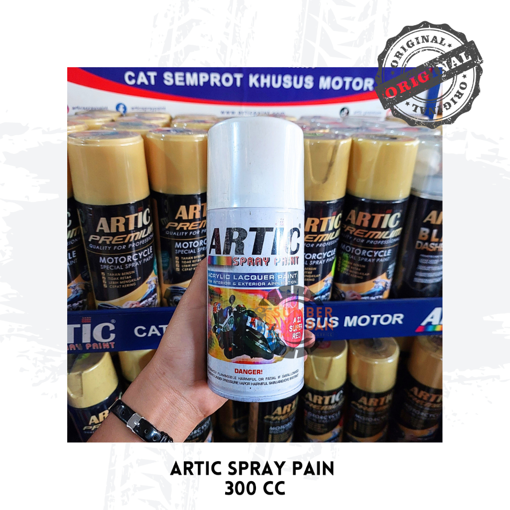 ARTIC Spray Paint Cat Warna Body Motor 300 CC