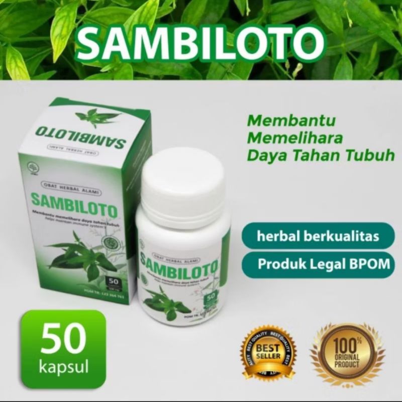 Sambiloto TN 50 Kapsul - Toga Nusantara