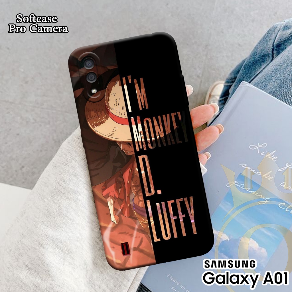 Softcase Samsung Galaxy A01 - ORORA - Casing Samsung A01 - Motif case Anime - Samsung - Softcase Sam