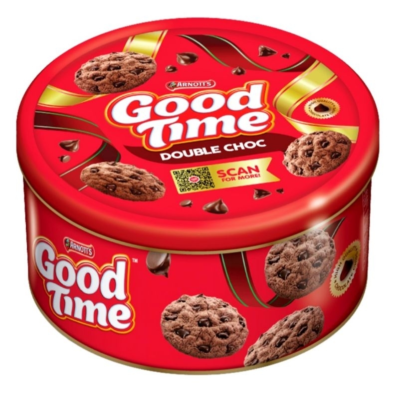 

GOOD TIME COOKIES DOUBLE CHOC KALENG 149G