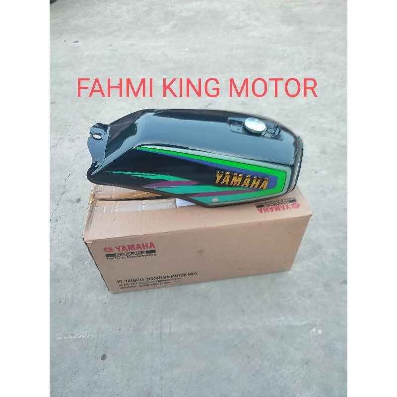 TANGKI TENGKI RXKING RX KING MASTER HIJAU BOTOL ORIGINAL YGP STRIPING 1997/98 GRES BARU