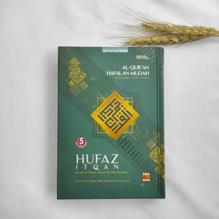 AL QURAN HUFAZ ITQAN A6 HARD COVER Alquran Hafalan Tajwid Metode 5 Blok Al Hufaz Cordoba - karmedia
